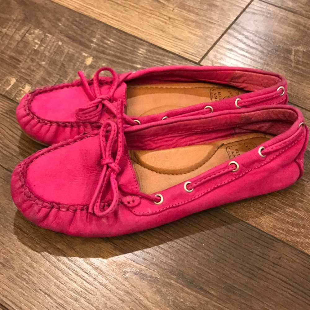 Lucky Brand Darcie Pink Berry Moccasin Flats - Picture 4 of 5